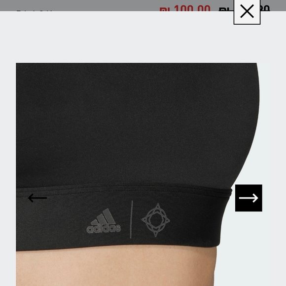 NEW Adidas ▪ all me bra sports bra strappy black